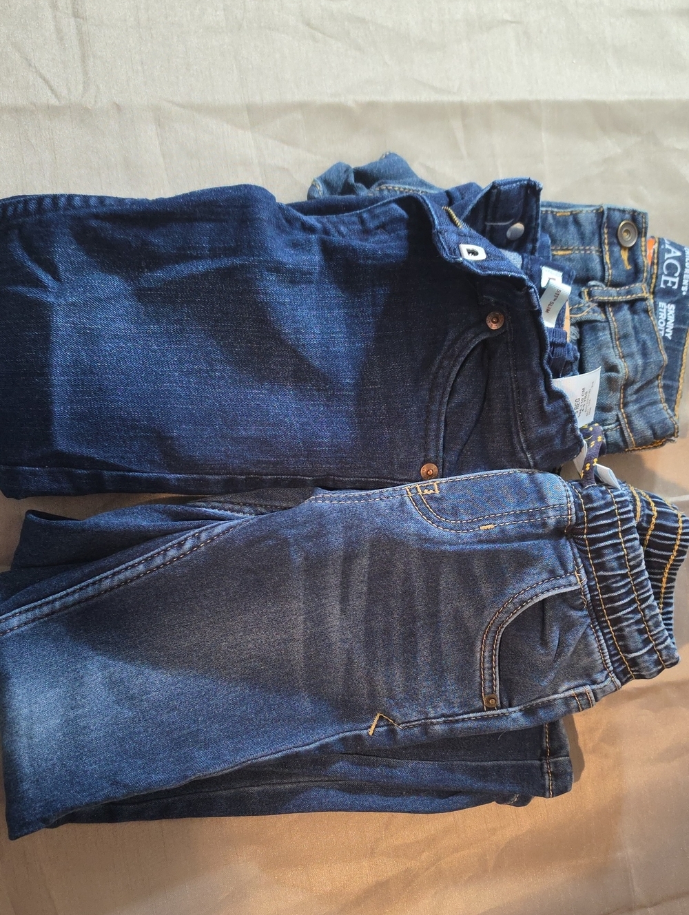 Blue Denim Jeans Trio - Dark & Medium Blue